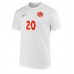 Cheap Canada Jonathan David #20 Away Football Shirt World Cup 2022 Short Sleeve